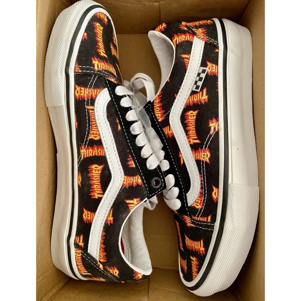 Vans x Thrasher Old Skool Skate Shoes – Men’s 8 / Women’s 9.5